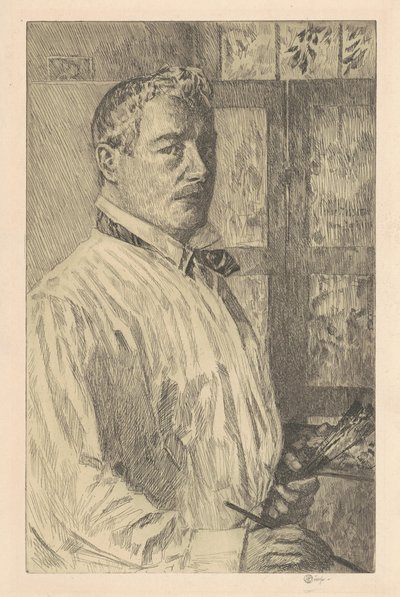 Autoportret, 1916. autorstwa Frederick Childe Hassam