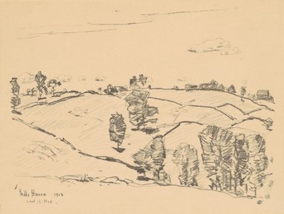 Kamienne Ogrodzenia, Kraina Nod, 1918. autorstwa Frederick Childe Hassam