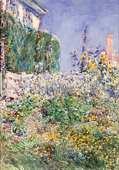 Ogród Thaxtera, 1892. autorstwa Frederick Childe Hassam