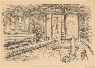 Sklep Spar, Gloucester, 1918. autorstwa Frederick Childe Hassam