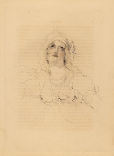 Portret lady Emmy Hamilton, kochanki Horatio Nelson autorstwa Frederick Christian Lewis