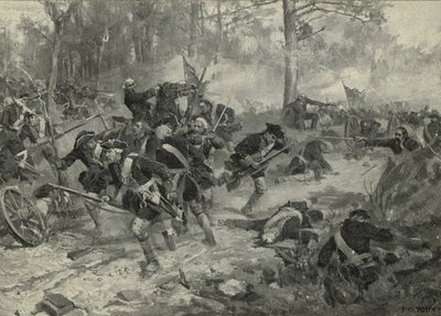 Bitwa pod Eutaw Springs, 1903 autorstwa Frederick Coffay Yohn
