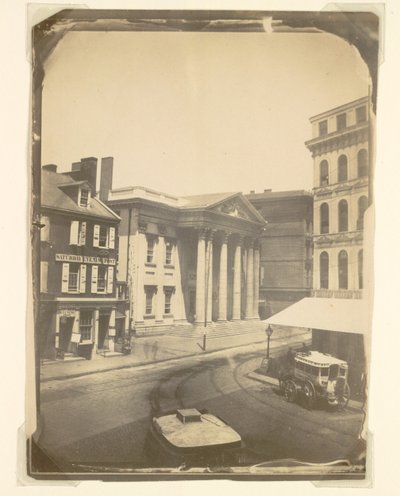 Pierwszy Bank Stanów Zjednoczonych, Filadelfia, 1859. autorstwa Frederick DeBourg Richards
