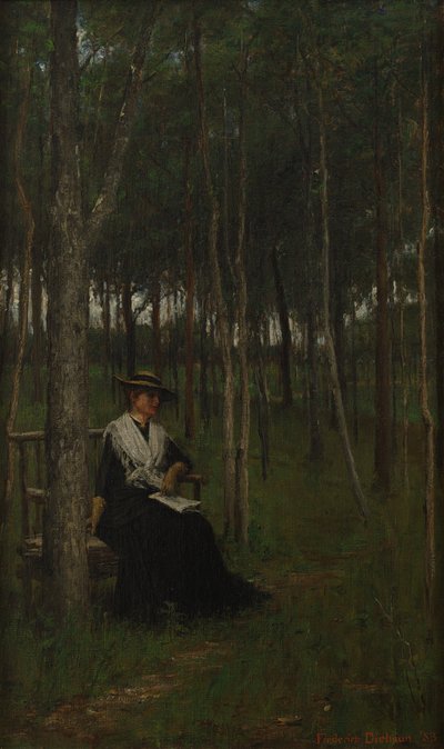 Zaduma, 1883 autorstwa Frederick Dielman