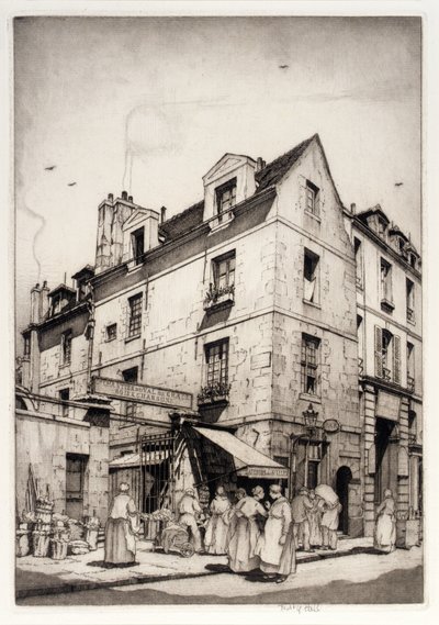 Mały rynek francuski autorstwa Frederick G. Hall
