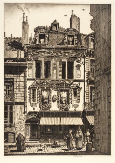 Maison des Ambassadeurs, Dijon autorstwa Frederick G. Hall