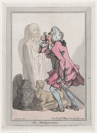 Antykwariusz, 23 października 1789. autorstwa Frederick George Byron