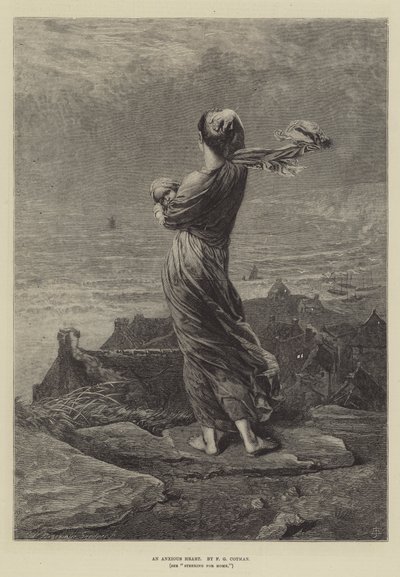 Niespokojne serce autorstwa Frederick George Cotman
