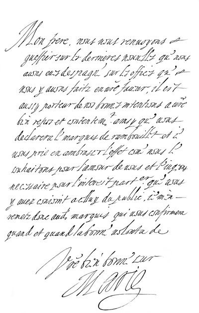 List Marie de Medici do księcia Sabaudii, koniec XVI - początek XVII wieku 1865. autorstwa Frederick George Netherclift