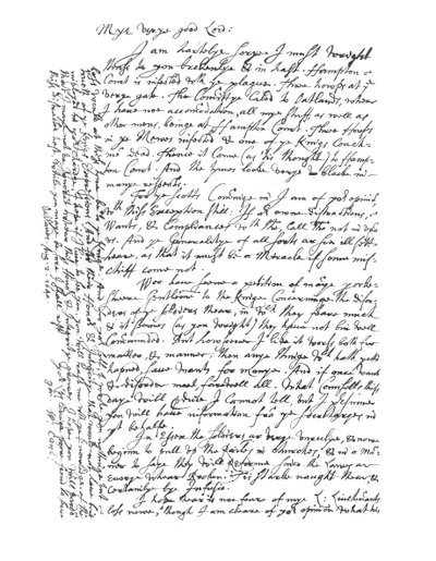 List Williama Lauda, arcybiskupa Canterbury, 1640 1865. autorstwa Frederick George Netherclift