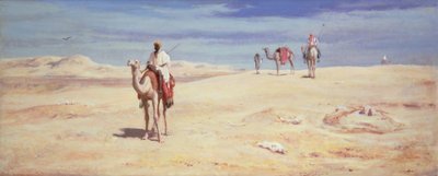Arabowie na pustyni autorstwa Frederick Goodall