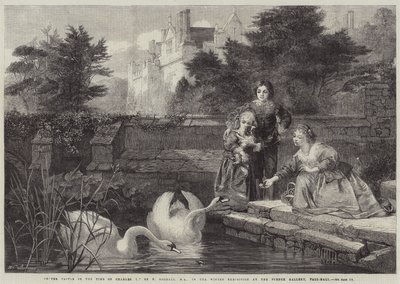 Zamek Hever w czasach Karola I autorstwa Frederick Goodall