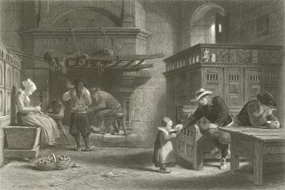 Domowy Posiłek, Bretania autorstwa Frederick Goodall