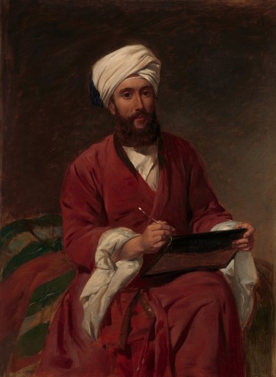 William Edward Dighton 1822-1853 w stroju bliskowschodnim, ca. 1852-53. autorstwa Frederick Goodall