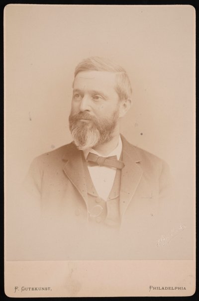 Portret Horatio Curtis Wood, Jr. 1841-1920, 1889. autorstwa Frederick Gutekunst
