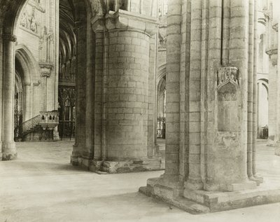 Katedra w Ely: Oktagon do chóru z północnej nawy głównej autorstwa Frederick Henry Evans