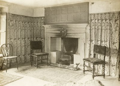Kelmscott Manor: Zielony pokój autorstwa Frederick H. Evans