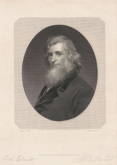 Asher B. Durand autorstwa Frederick Halpin, after Charles Loring Elliott