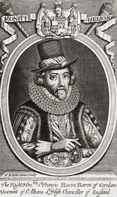 Francis Bacon autorstwa Frederick Hendrick van (after) Hove