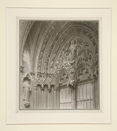 Katedra w Lincoln, ganek południowo-wschodni autorstwa Frederick Henry Evans