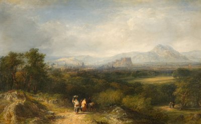 Edynburg z Corstorphine, 1846. autorstwa Frederick Henry Henshaw