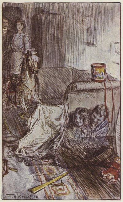 Ilustracja do Oni autorstwa Rudyarda Kiplinga (kolor lito) autorstwa Frederick Henry Townsend