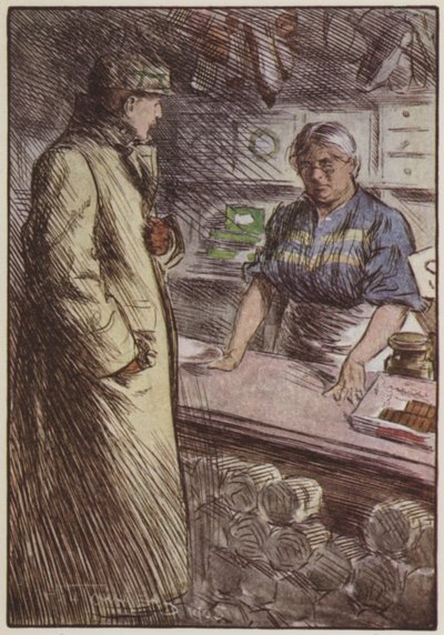 Ilustracja do Oni autorstwa Rudyarda Kiplinga (kolor lito) autorstwa Frederick Henry Townsend