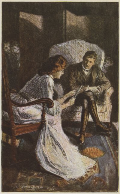 Ilustracja do Oni autorstwa Rudyarda Kiplinga (kolor lito) autorstwa Frederick Henry Townsend