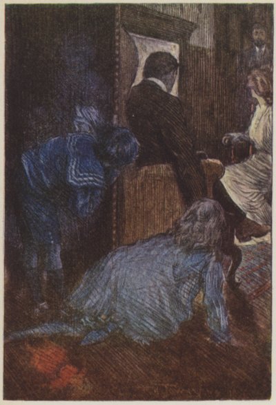 Ilustracja do Oni autorstwa Rudyarda Kiplinga (kolor lito) autorstwa Frederick Henry Townsend