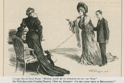 Mamo, pozwól, że przedstawię Ci moją żonę autorstwa Frederick Henry Townsend