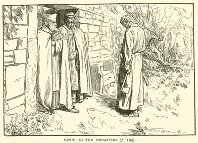 Owini w klasztorze autorstwa Frederick Henry Townsend
