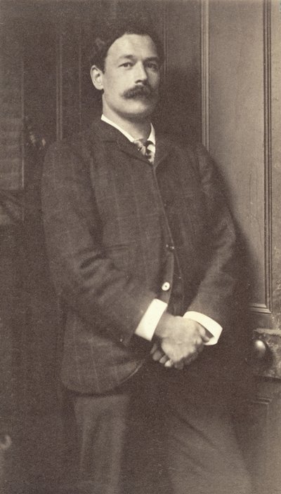 Henry Scott Tuke (1858-1929) (zdjęcie w sepii) autorstwa Frederick Hollyer