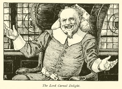 Lord Carnal Delight (rycina) autorstwa Frederick Hurten Rhead