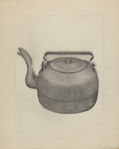 Żelazny czajnik na herbatę autorstwa Frederick Jackson