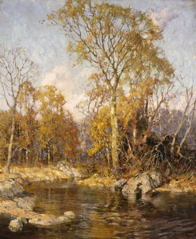 Jesienne refleksje autorstwa Frederick John Mulhaupt