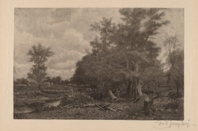 Bez tytułu (Krajobraz Nowego Jorku) autorstwa Frederick Juengling