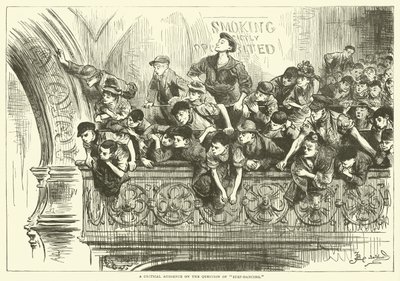 Krytyczna publiczność na temat step-dance autorstwa Frederick L. Bernard