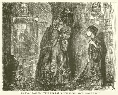 Ilustracja do Ponurego Domu autorstwa Frederick L. Bernard