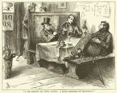 Ilustracja do Ponurego Domu autorstwa Frederick L. Bernard