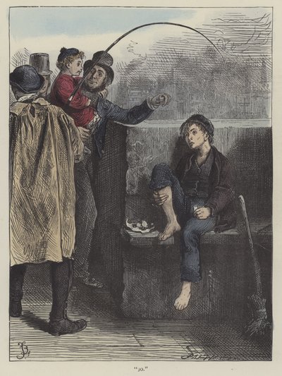 Ilustracja do Ponurego Domu autorstwa Frederick L. Bernard