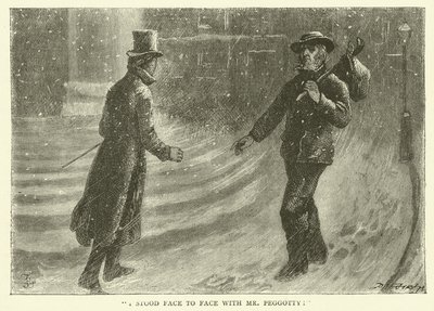Ilustracja do Davida Copperfielda autorstwa Frederick L. Bernard