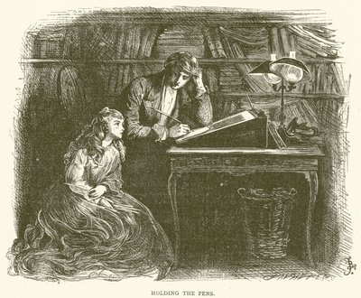 Ilustracja do Davida Copperfielda autorstwa Frederick L. Bernard