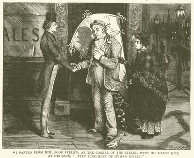 Ilustracja do Davida Copperfielda autorstwa Frederick L. Bernard