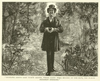 Ilustracja dla Martina Chuzzlewita autorstwa Frederick L. Bernard