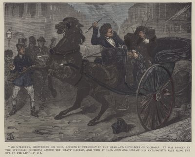 Ilustracja do Mikołaja Nickleby autorstwa Frederick L. Bernard