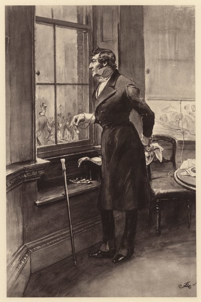 Major Pendennis (litografia) autorstwa Frederick L. Bernard
