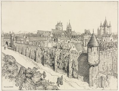 Świątynia, Paryż autorstwa Frederick Landseer Maur Griggs