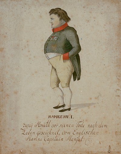 Napoleon Bonaparte autorstwa Frederick Marryat