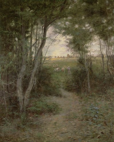 Krzew pod Heidelbergiem, Melbourne, 1898 autorstwa Frederick McCubbin