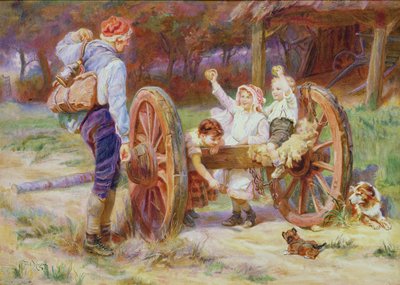 Szczęśliwy, jak długie są dni autorstwa Frederick Morgan